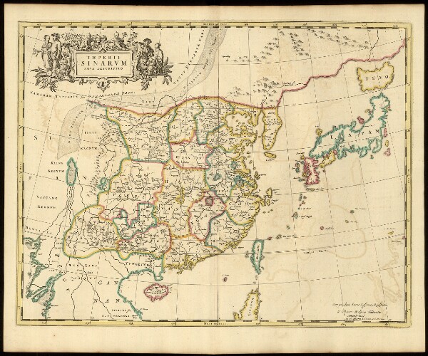 Atlas d'Asie En 26. Carter, mapa ze strany: [28]