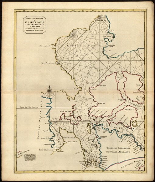 Atlas de l'Amerique Consistant en 46. Cartes hollandoises et angloises, mapa ze strany: [15]